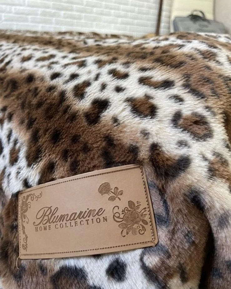 меховой плед,плед,плед корова,покрывало велсофт,плед велсофт шиншилла