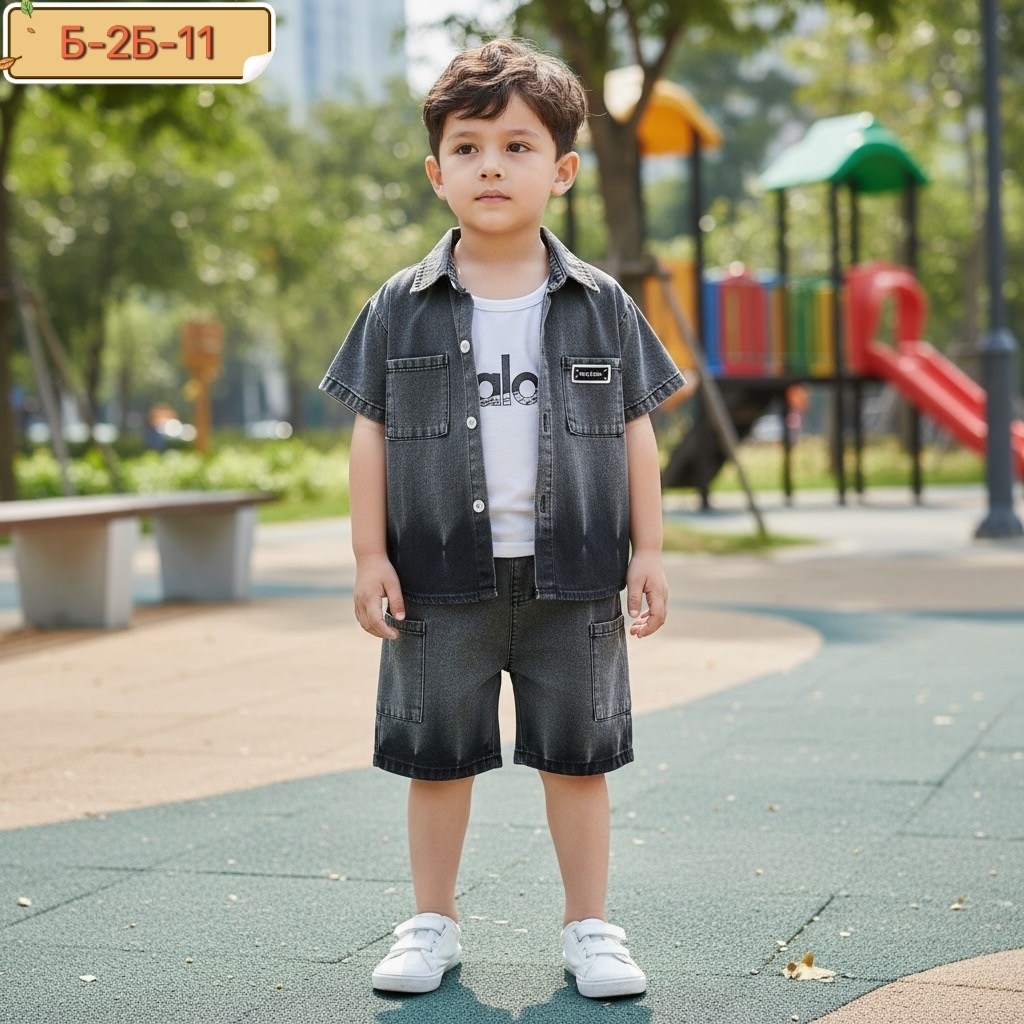 джинсовый костюм для мальчика,шорты джинсовые для мальчика,комплект одежды для мальчика,летний комплект одежды для мальчиков,костюм джинсовый