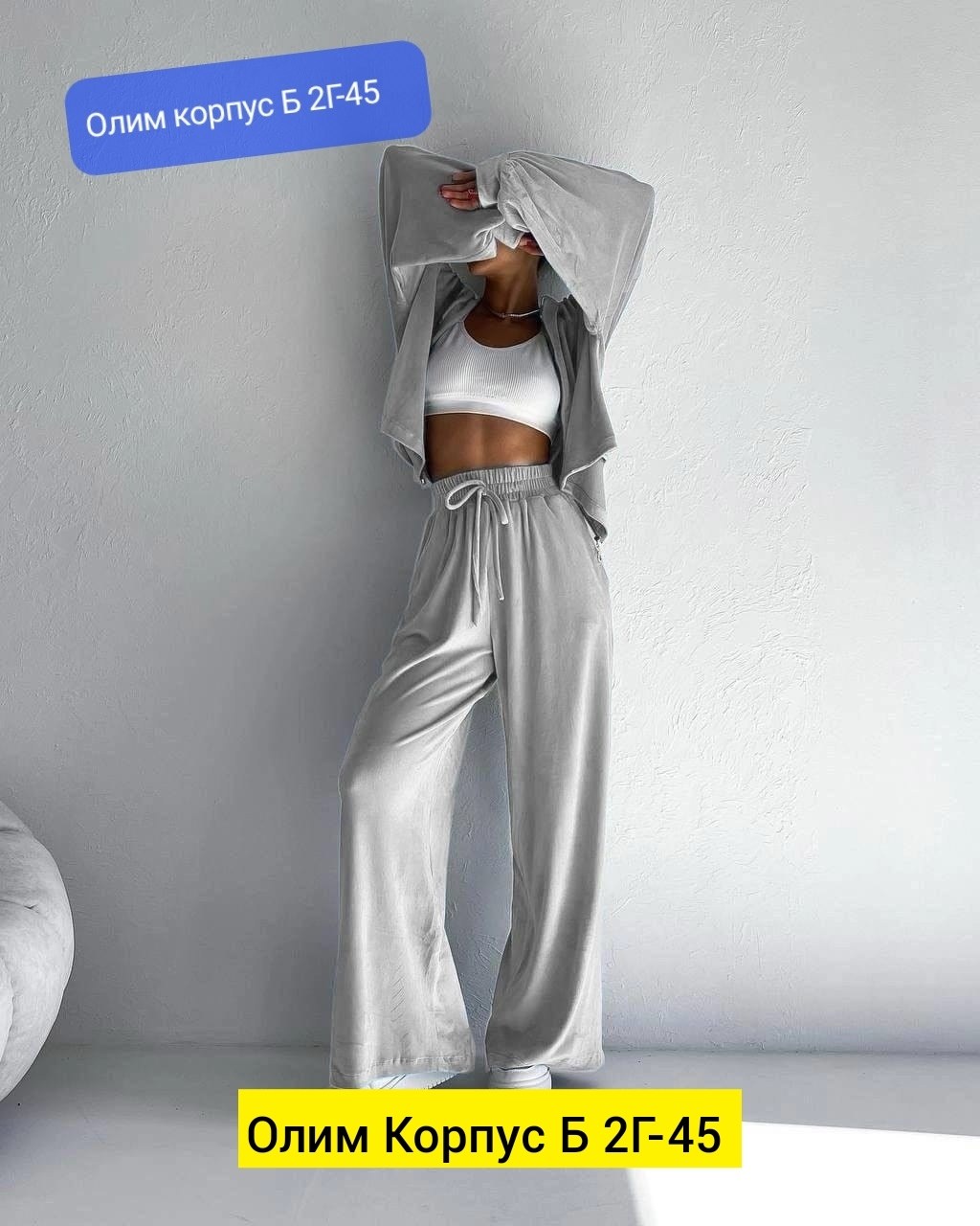 костюм спортивный велюровый,велюровый костюм,костюм велюровый бархатный спортивный hamro цвет серый,велюровый брючный костюм kapsa shop,костюм спортивный велюровый pi7 246027225