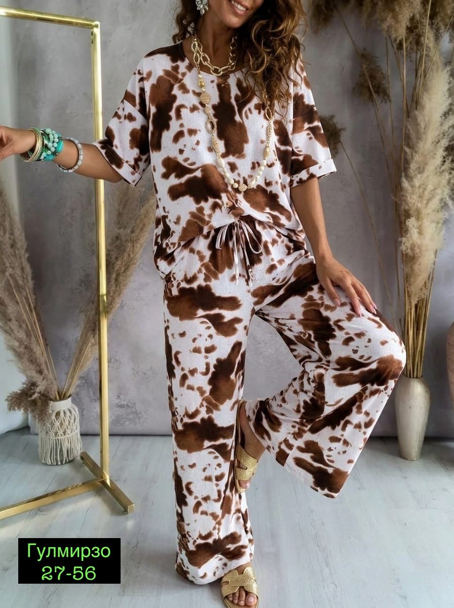 костюм женский,костюм с принтом,костюм с брюками,костюм женский брючный,