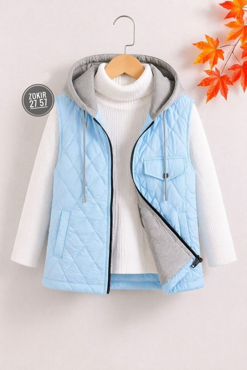 детский жилет,детская жилетка,жилетка для детей,жилет для девочек,жилет с капюшоном