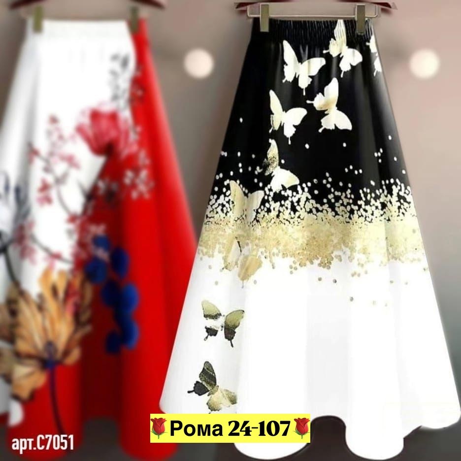 юбка с рисунком,юбка с принтом,женская юбка с принтом,юбка с вышивкой,юбка средней длины