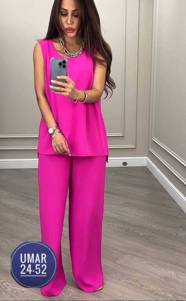женский брючный костюм двойка,брючный костюм,брючный костюм anelli 1398 фуксия,костюм с брюками нарядный,костюм женский тройка