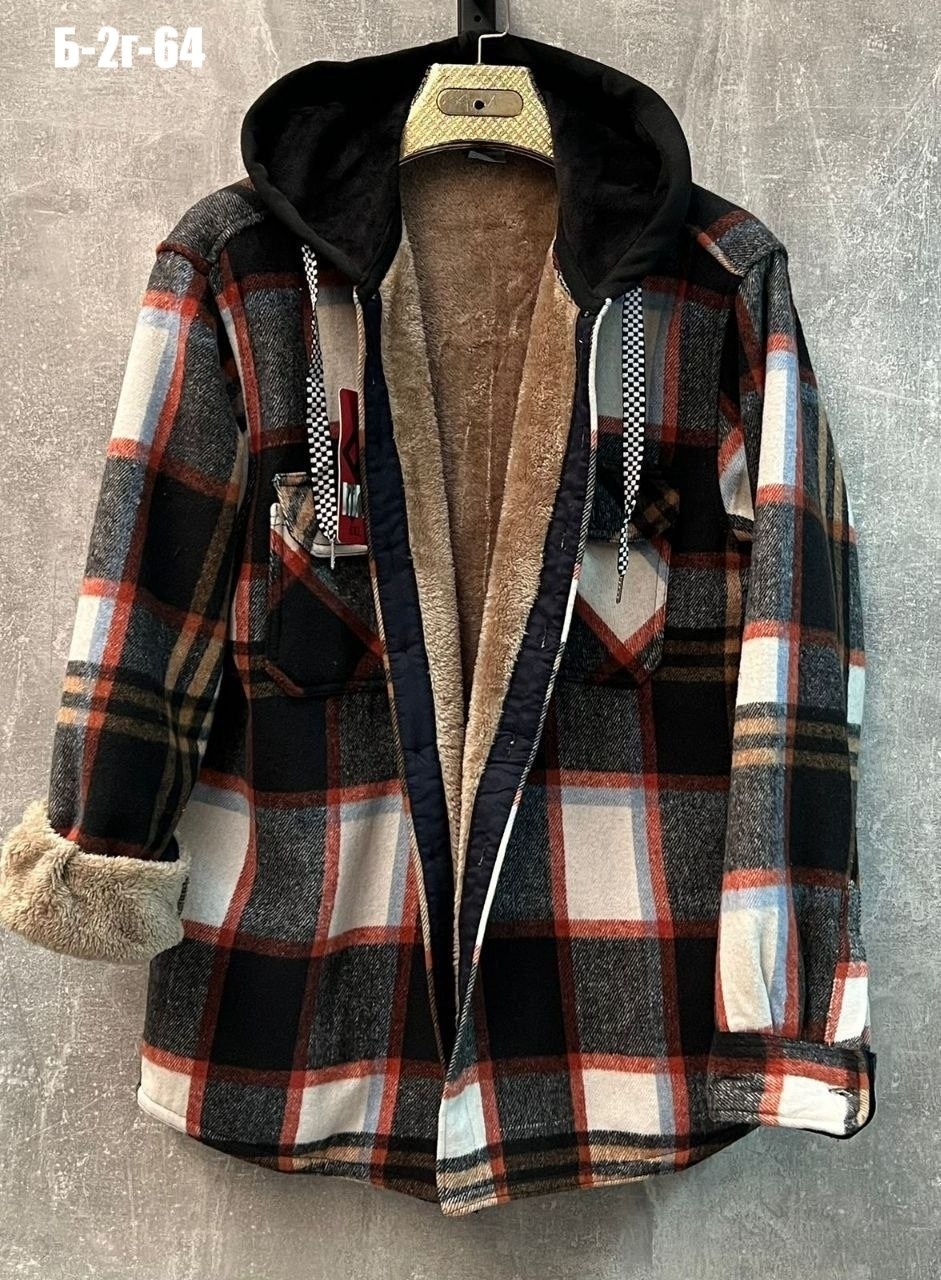 рубашка теплая в клетку оверсайз,рубашка теплая в клетку с капюшоном,рубашка с капюшоном теплая,рубашка на меху,рубашка теплая