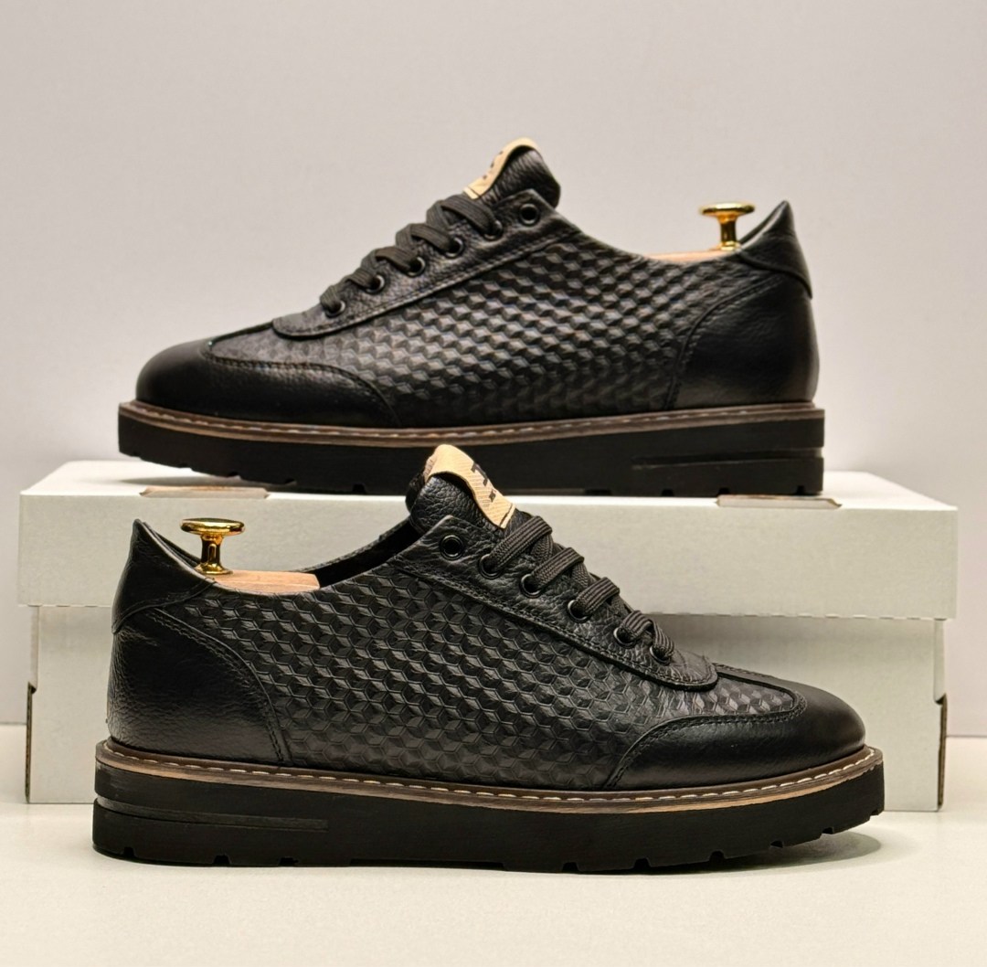 ,кроссовки мужские ierdi ie001 черные 39 ru,мужские кроссовки,мужские кожаная кроссовки,мужская