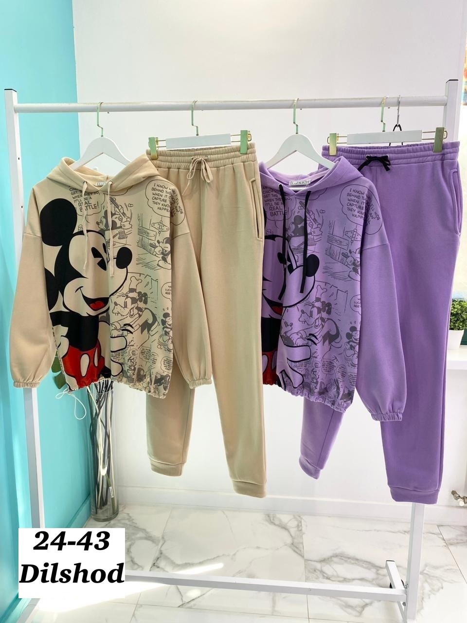 cпортивный костюм теплый,женский спортивный костюм на флисе,спортивный костюм микимаус женский,спортивный костюм женский с микки маусом,костюм на флисе