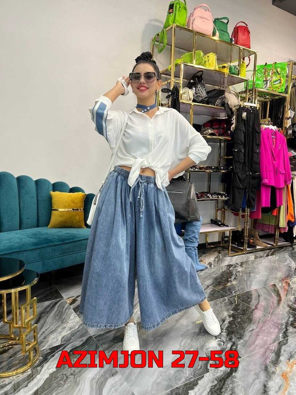 женские широкие джинсы,широкие джинсы,одежда джинсы,джинсовые широкие брюки