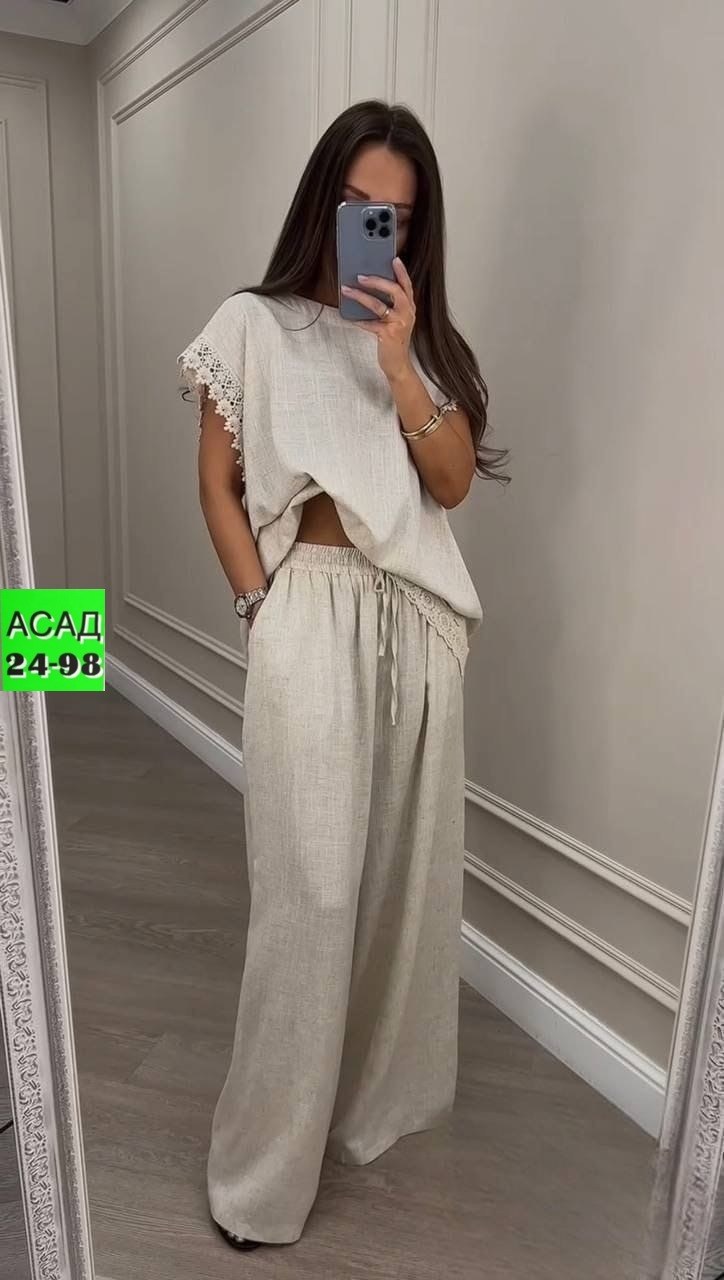 костюм льняной женский,костюм повседневный женский,модные костюмы,женские костюмы,летние костюмы