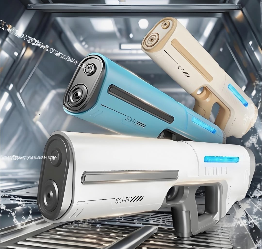 автоматический электрический водяной пистолет,электрический водяной пистолет,водяной пистолет автоматический,импульсный водяной пистолет,водяной пистолет большой