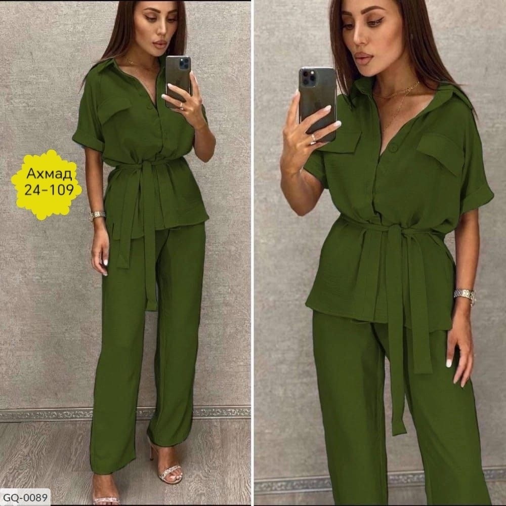 костюм жатка женский летний брючный,женские летние костюмы,летний брючный женский костюм,костюм женский,брючный костюм женский