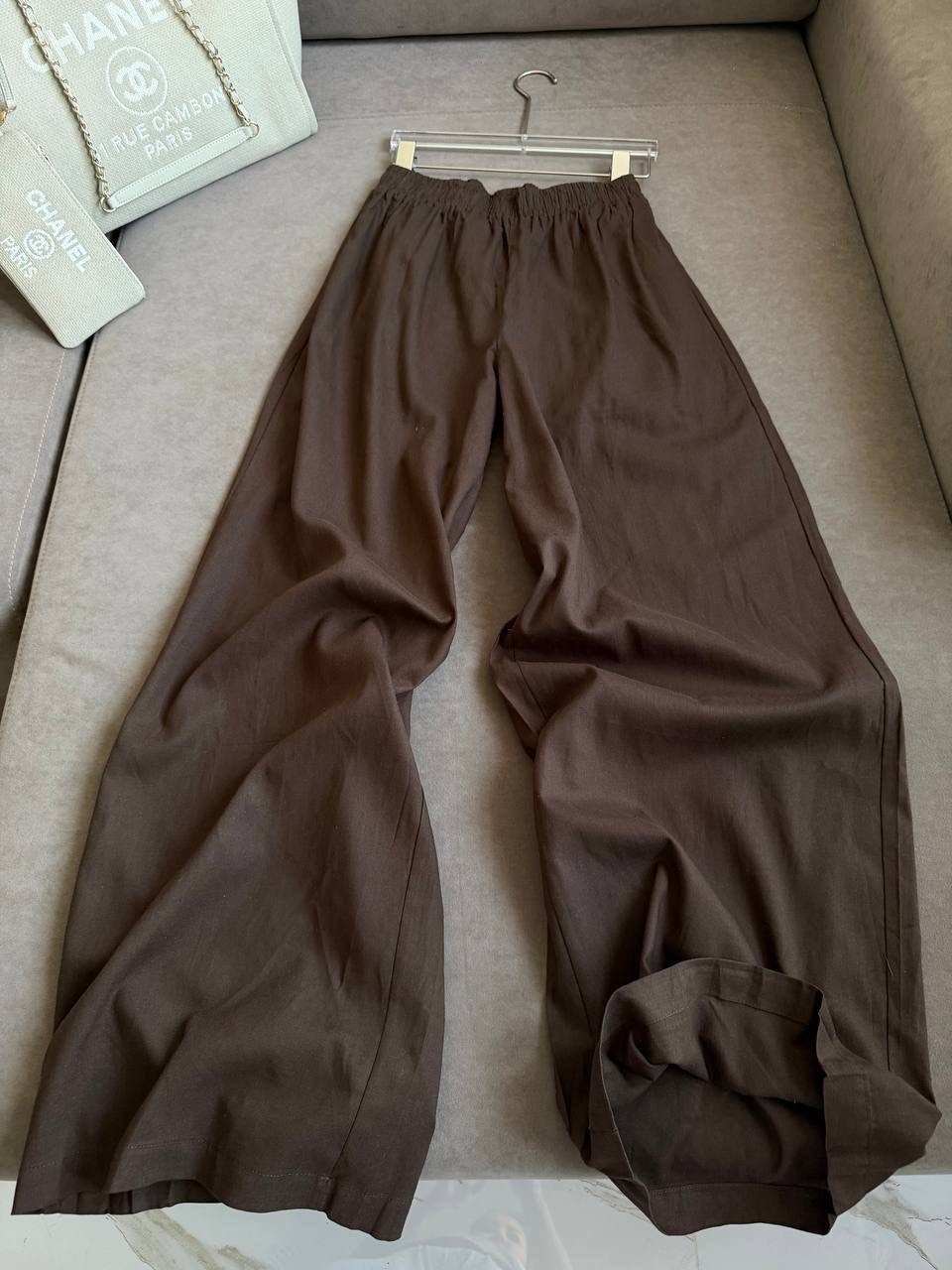 брюки комплект,комбинезон с оборками,женские комбинезоны,костюм,широкие брюки