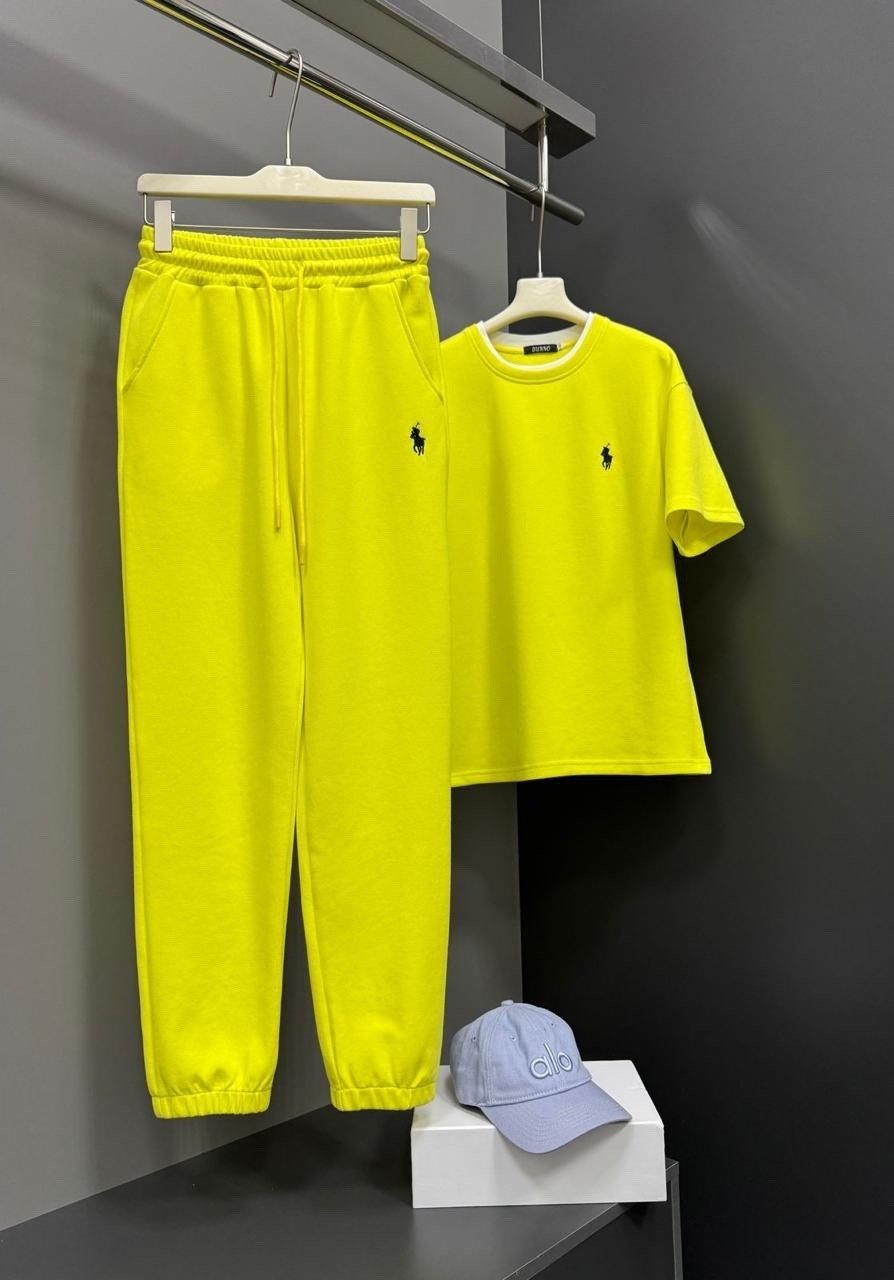 спортивные костюмы женские,спортивные костюм,костюм женский,желтый костюм,костюм с брюками
