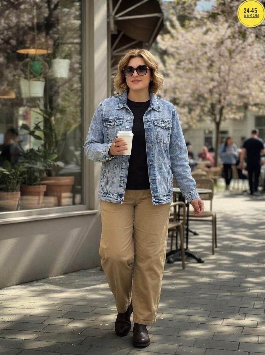 модные образы,джинсовая куртка,куртка женская,стиле кэжуал