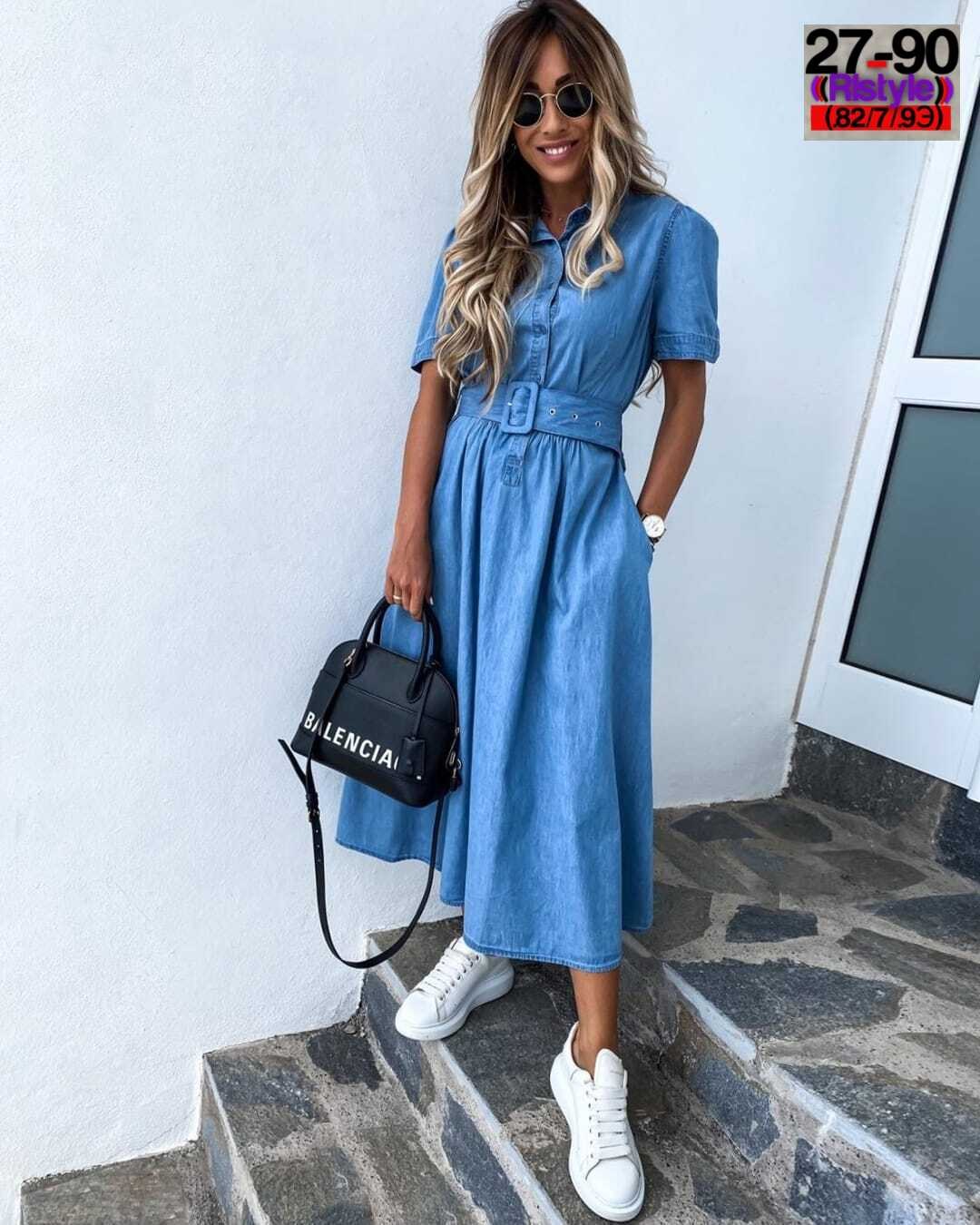 джинсовое платье женское,джинсовое платье сарафан миди style spark,платье джинс,джинсовое платье миди,джинсовая платье