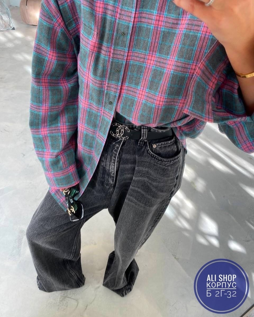 рубашка в клетку свободного кроя,рубашка в клетку свободного кроя арт. 11453931,рубашка в клетку оверсайз женская,рубашка в клетку свободного кроя арт. 11453889,рубашка в клетку женская