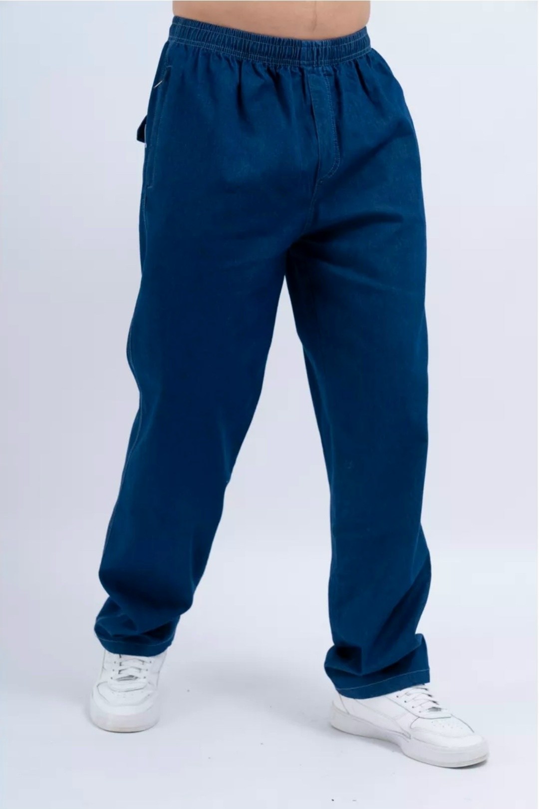 брюки мужские,брюки мужские на резинке,джинсы на резинке мужские,джинсовые брюки,штаны синие