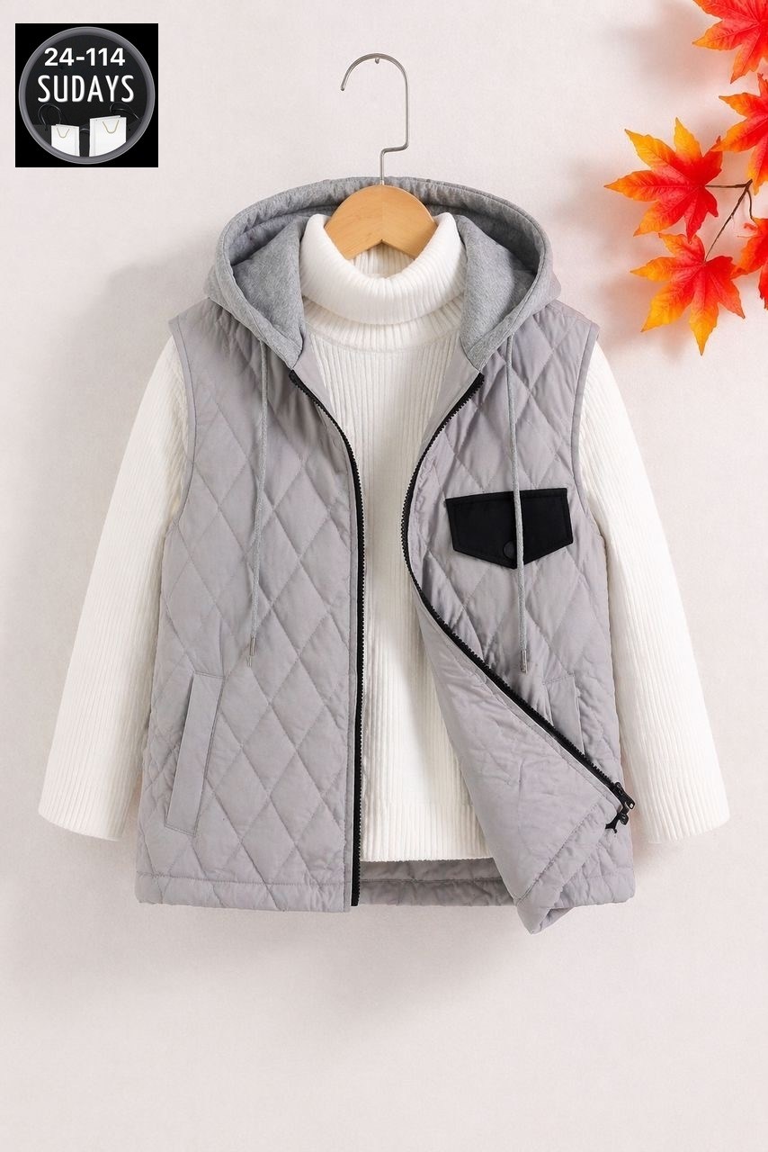 детский жилет,демисезонная жилетка,жилетка для детей,жилет с капюшоном,жилет теплый