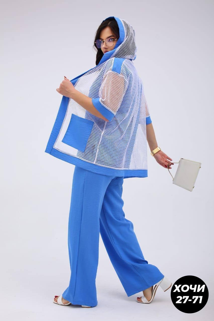костюм женский,летние костюмы,стильные костюмы,костюм с брючками,костюм с брюками