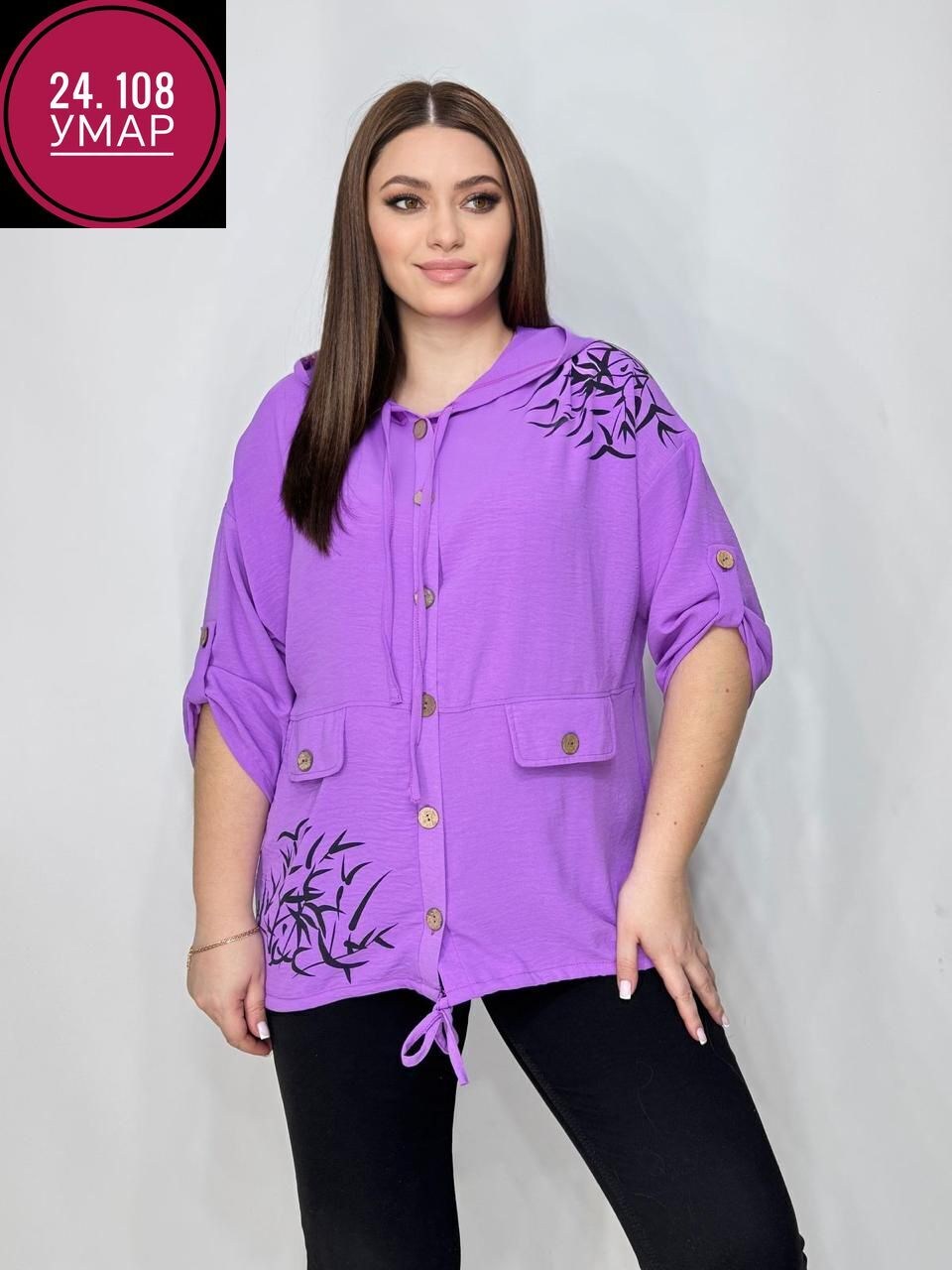 легкая женская блузка,блузка с капюшоном,туника нарядная,женская кофта,блузка летняя