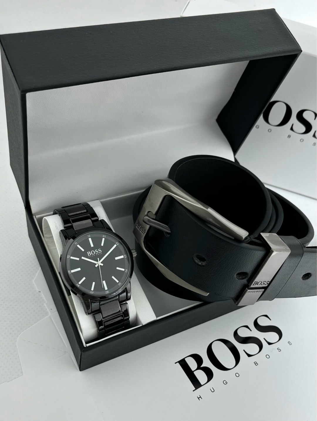 hugo boss подарочный набор мужчине,подарочный набор ремень хуго босса,подарочный набор мужской часы и ремень,подарочный набор мужчине,подарочный набор мужской часы и ремень босс