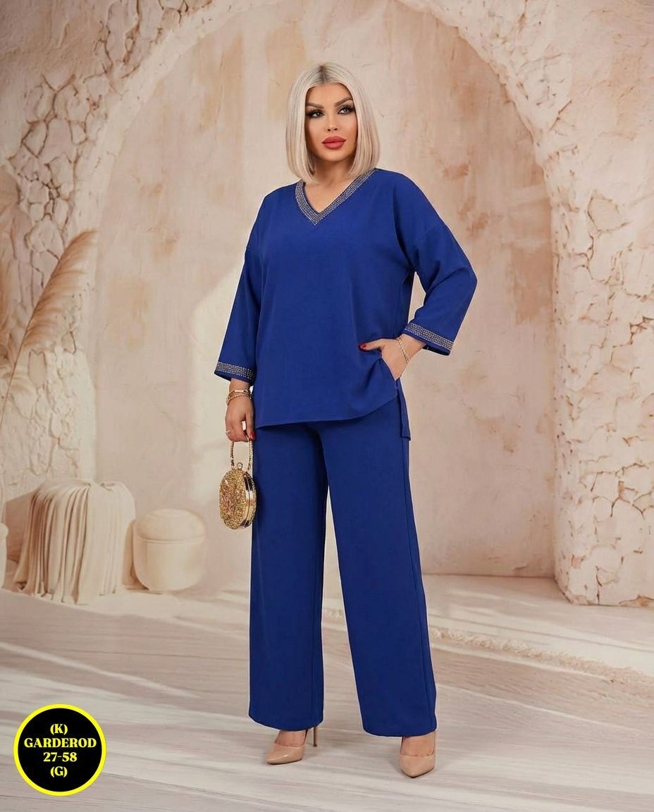 костюм брючный нарядный больших размеров ltmoda 365066989,костюм брючный нарядный больших размеров ltmoda,брючный костюм с туникой женский,брючный женский костюм,брючный костюм больших размеров