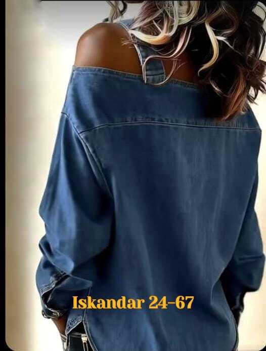 джинсовая блузка,джинсовая блузка с открытыми плечами,джинсовая кофта,кофта женская,джинсовый стиль