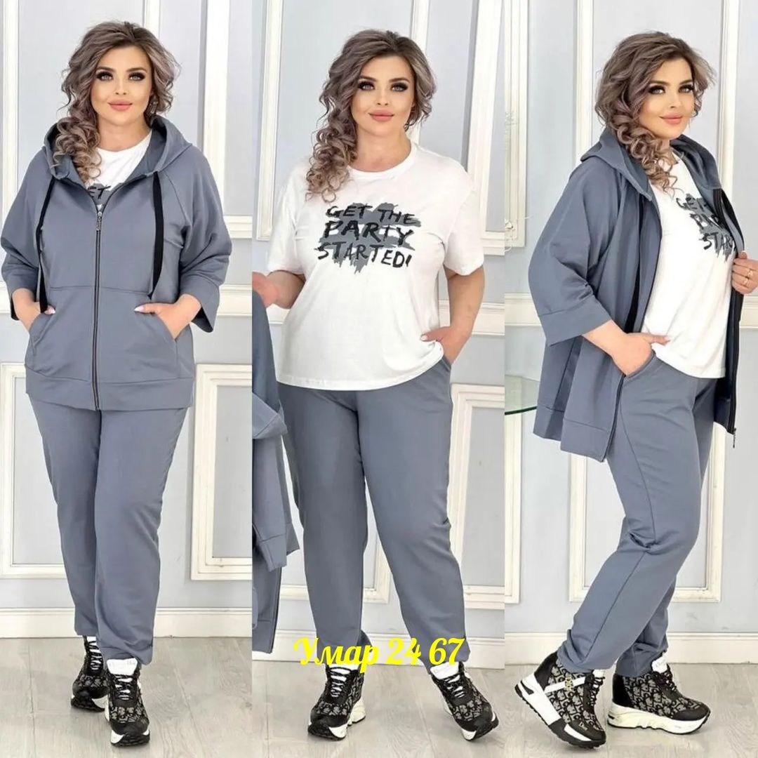 костюм женский,женский спортивный костюм больших размеров,костюм женский спортивный двойка,cпортивный костюм больших размеров,женский костюм тройка трикотаж