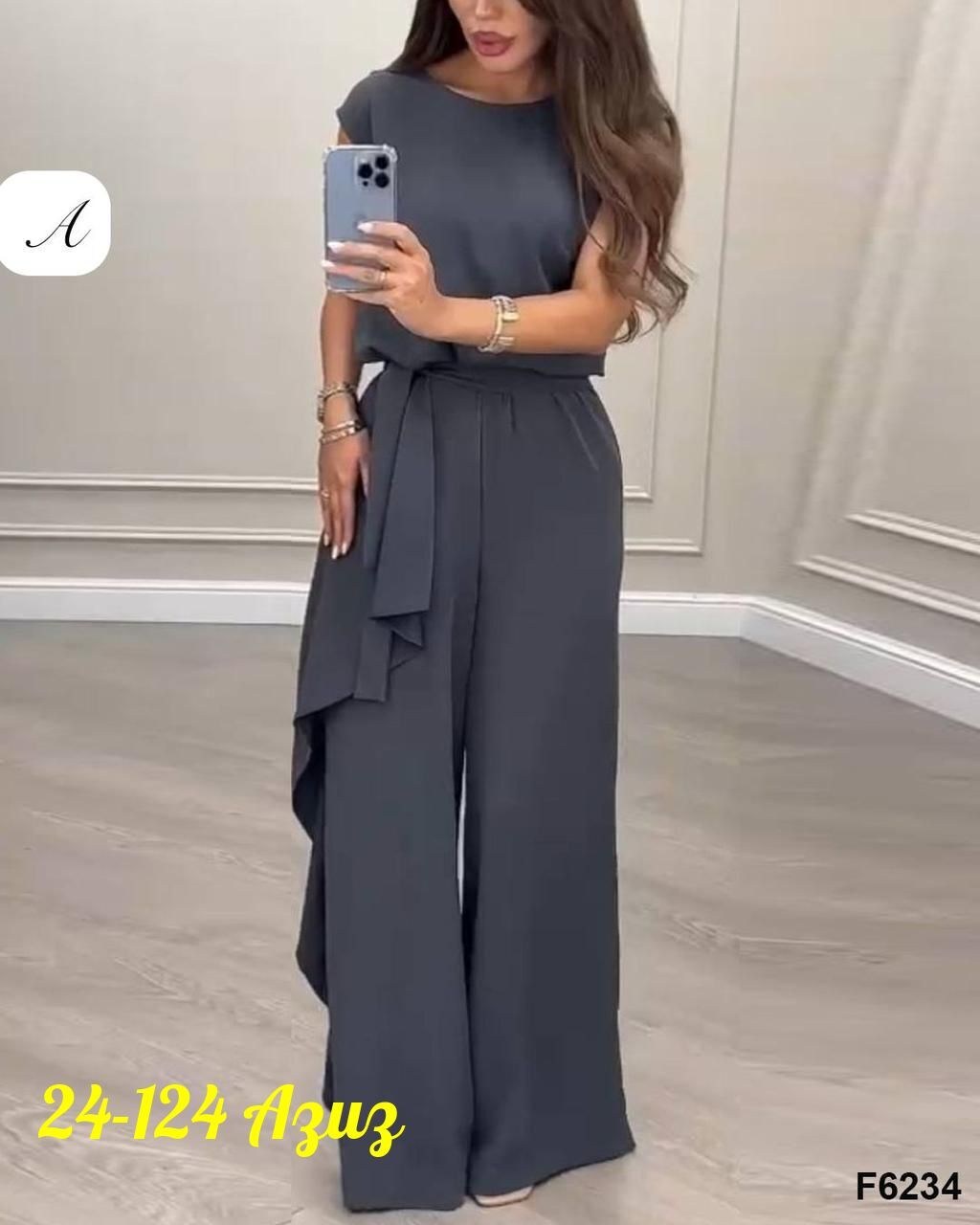 женский костюм двойка,костюм женский,женский брючный костюм,костюм брючный вечерний с драпировкой,брючной костюм