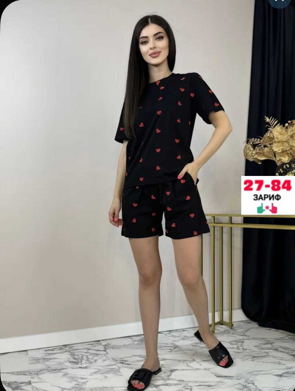 пижама женская с футболкой и шортами,пижама женская,пижама женская с шортам,пижама,пижама стильная