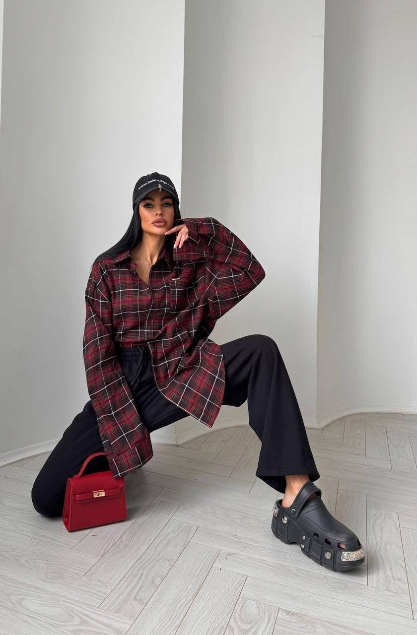 рубашка женская в клетку оверсайз,рубашка женская в клетку,рубашка в клетку оверсайз удлиненная,женская рубашка,клетчатая рубашка