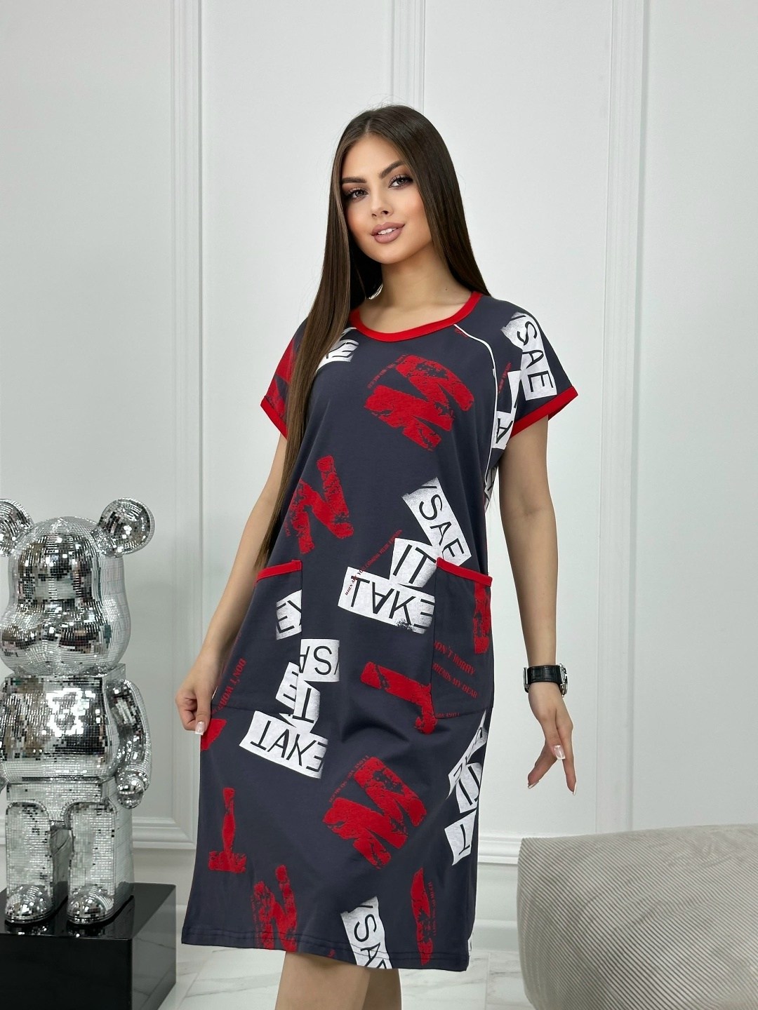 женская туника,платье туника женская,женская домашняя туника,туника домашняя платье повседневное,платье туника большие размеры