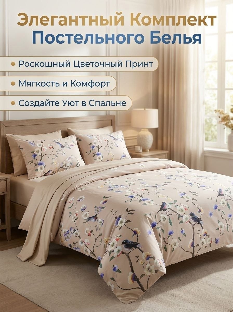 комплект постельного белья,постельного белья,постельное белье из сатина,комплект постельного белья tivolyo home,комплект постельного белье евро