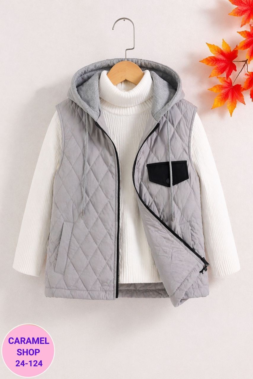 жилет с капюшоном женский,теплый жилет,жилет женский,куртка женская,куртка модная