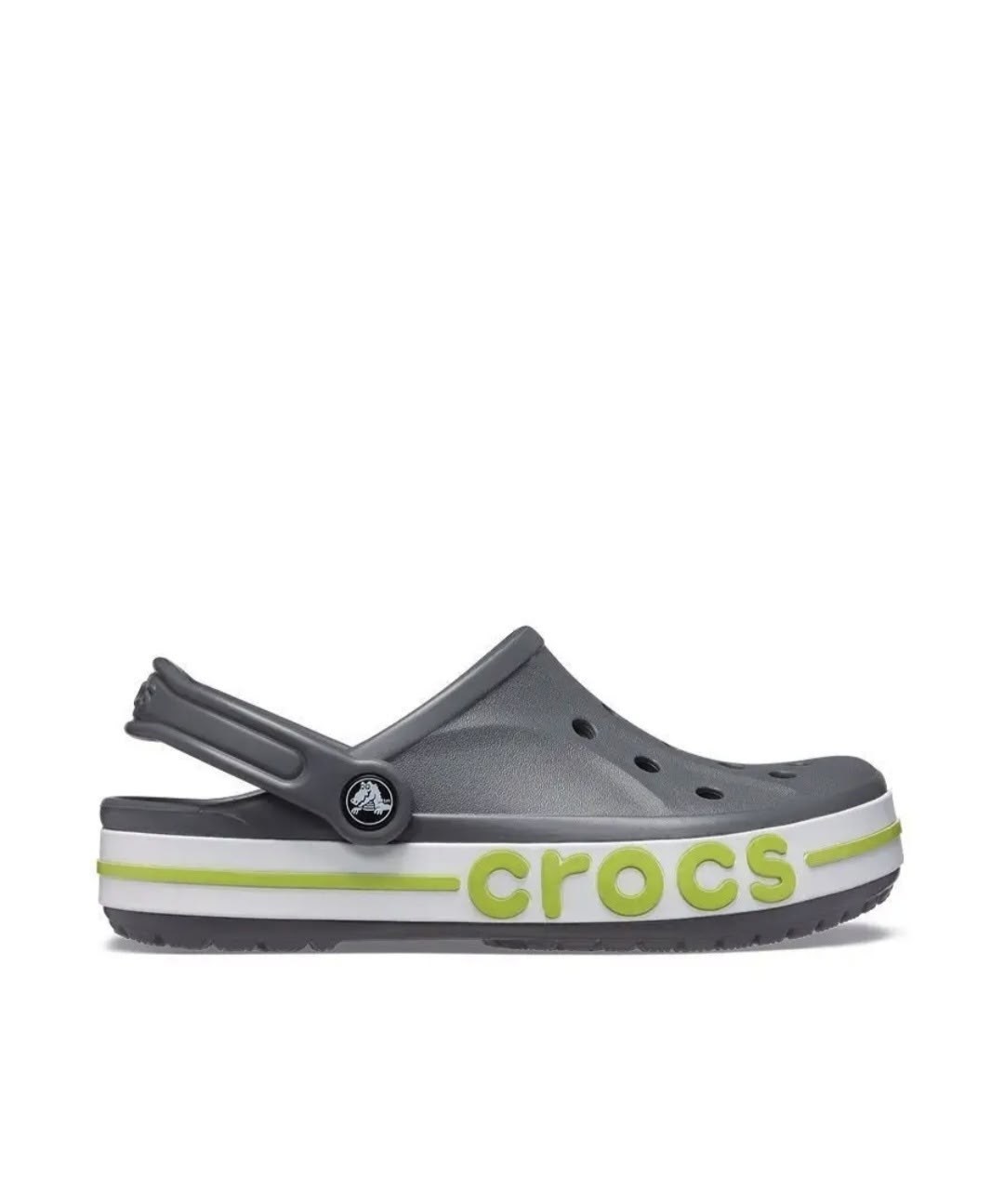 сабо crocs bayaband clog,crocs bayaband clog,сабо пантолеты bayaband кроксы резиновые летние,серые сабо crocs bayaband clog,сабо детские crocs crocband clog k серый