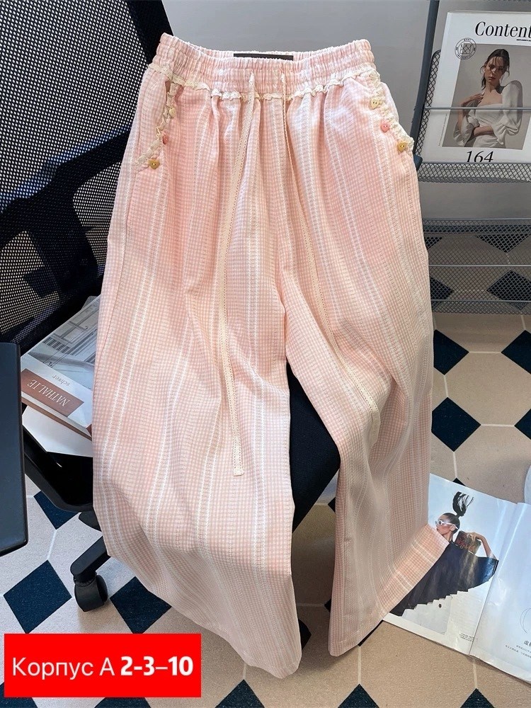 клетчатые штаны женские широкие,женские брюки в клетку,штаны в клетку,брюки в клетку,широкие брюки в клетку
