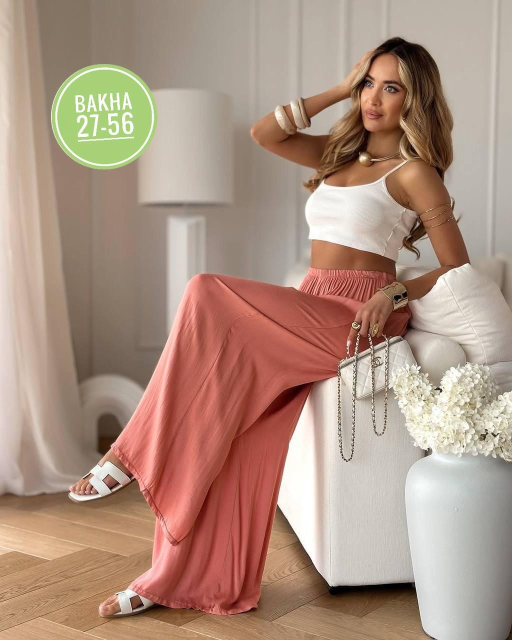 брюки палаццо,шифоновые брюки,костюм женский,,стильные наряды