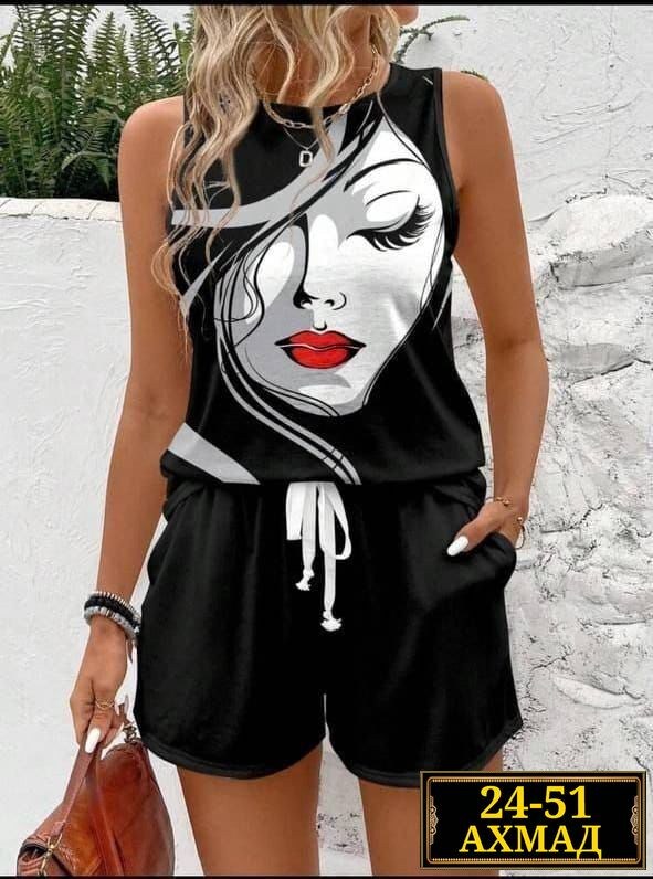 летний женский костюм,женский костюм с шортами,костюм женский,летние костюмы,женские летние комплекты