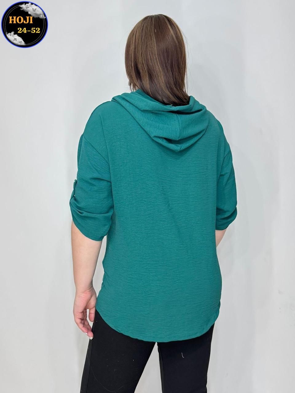 легкая женская блузка,блузка с капюшоном,туника нарядная,женская кофта, оптом