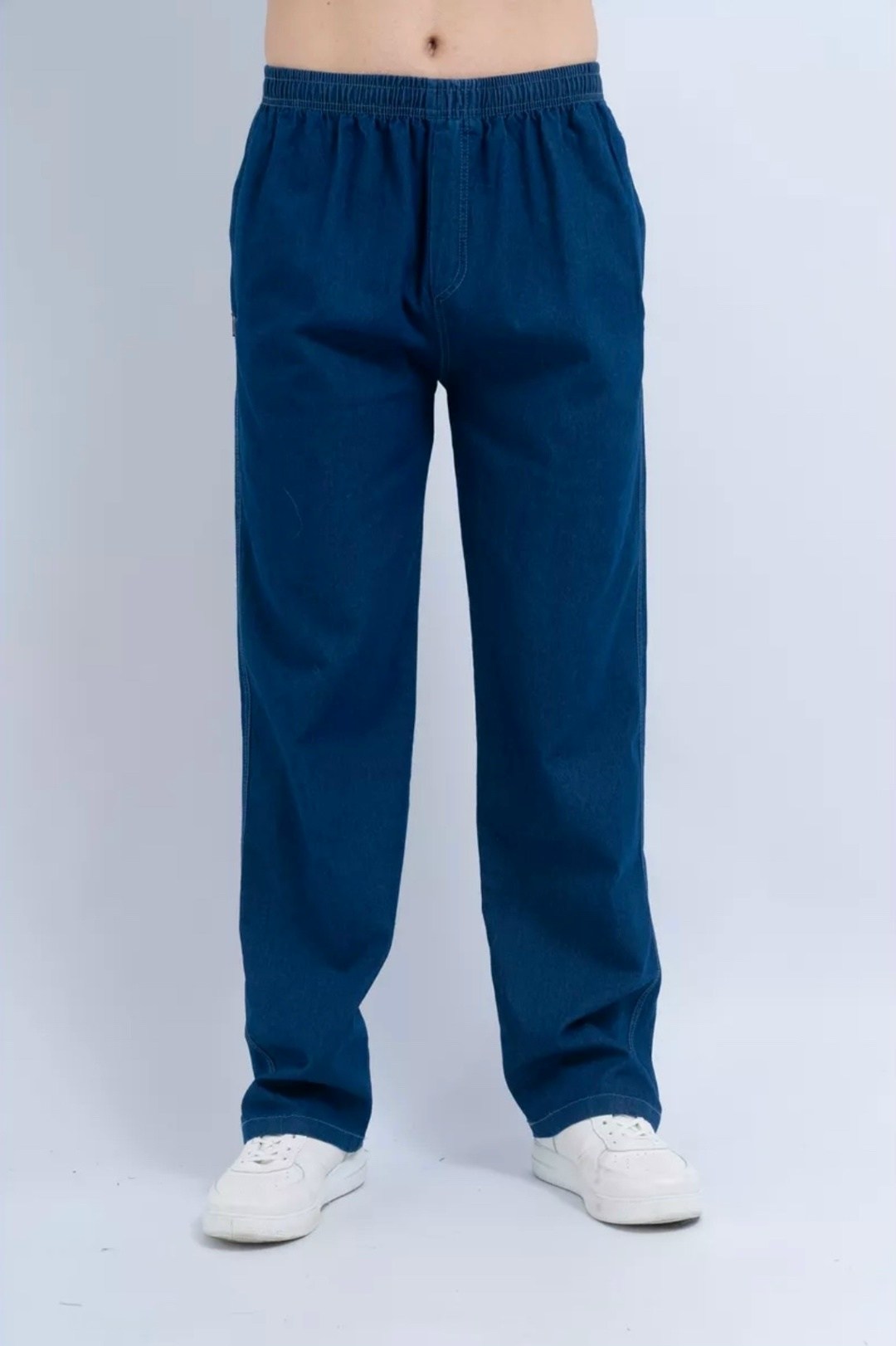 брюки мужские,брюки мужские на резинке,джинсы на резинке мужские,джинсовые брюки,штаны синие