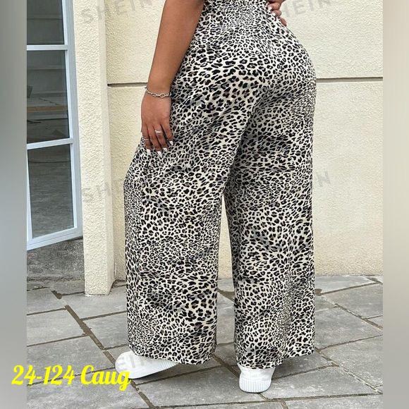 леопардовые штаны,женские широкие брюки с леопардовым принтом,леопардовые брюки,брюки прямого покроя с леопардовым принтом,брюки с леопардовым принтом