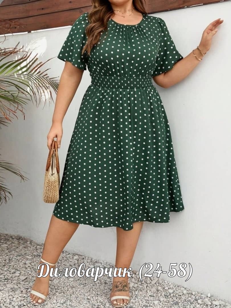 женское платье в горошек,платье на полных женщин,платья большие размеры,летние платья больших размеров,женские платья больших размеров