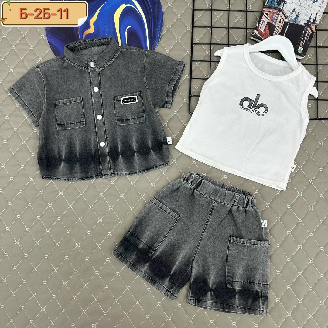 джинсовый костюм для мальчика,шорты джинсовые для мальчика,комплект одежды для мальчика,летний комплект одежды для мальчиков,костюм джинсовый