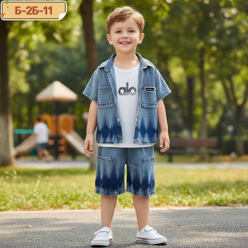 джинсовый костюм для мальчика,шорты джинсовые для мальчика,комплект одежды для мальчика,летний комплект одежды для мальчиков,костюм джинсовый