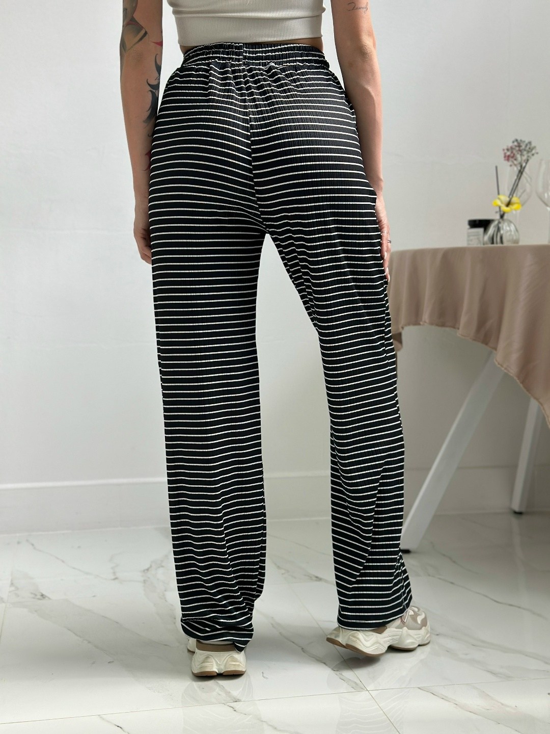 брюки палаццо,белые брюки палаццо,брюки в полоску,женские брюки,бриджи брюки