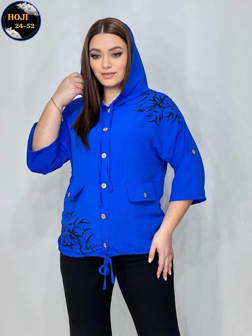 легкая женская блузка,блузка с капюшоном,туника нарядная,женская кофта, оптом