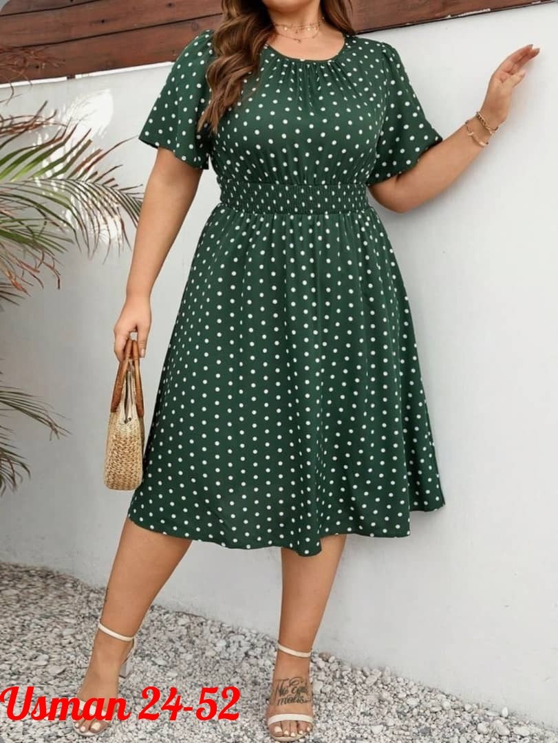 женское платье в горошек,платья женские летние больших размеров в горошек,платье больших размеров в горошек,летние платья больших размеров,женские платья больших размеров