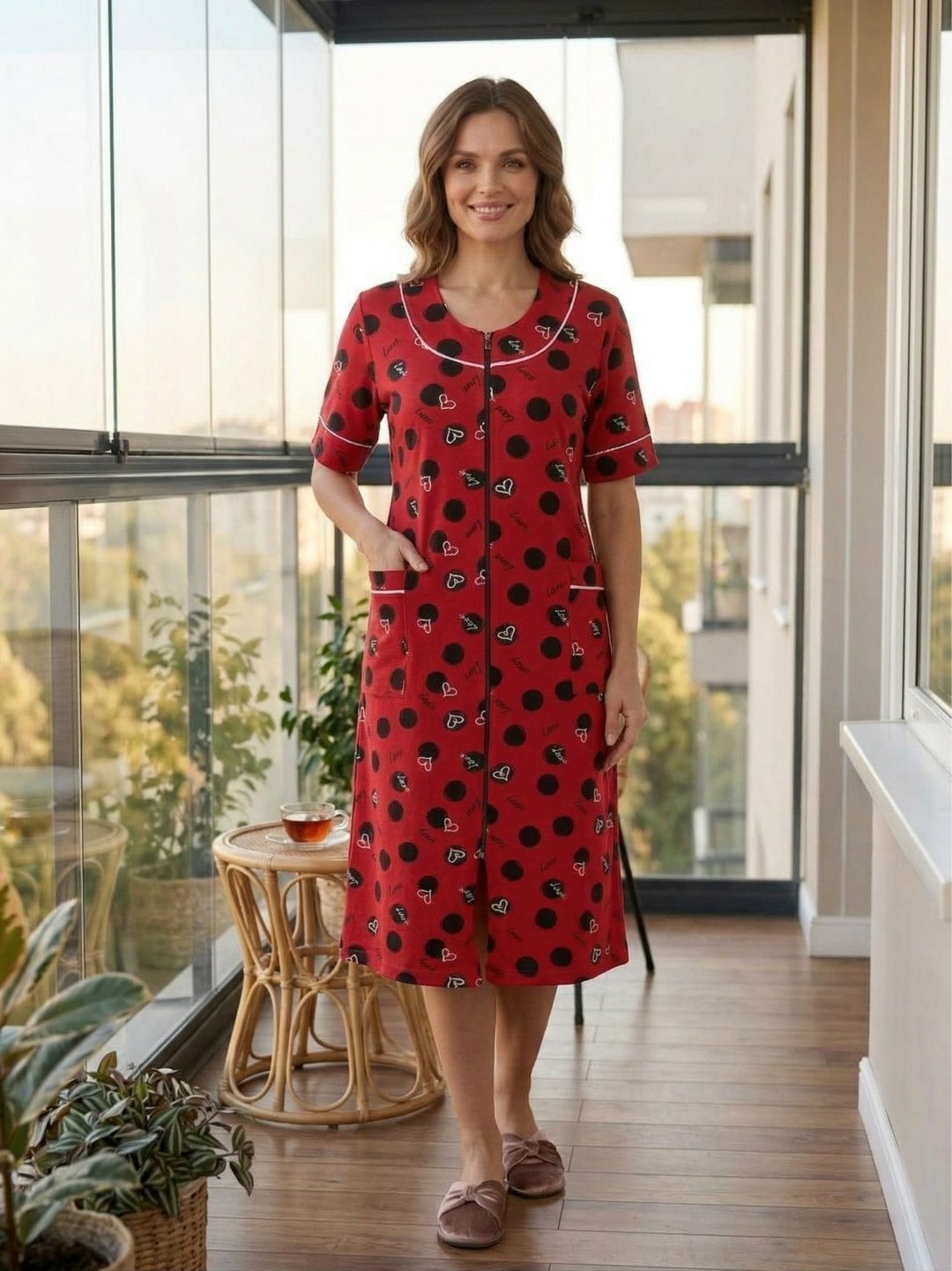 халат женский,халат женский с оборками,халат женский домашний на молнии,халат домашний женские,халат домашний трикотажный