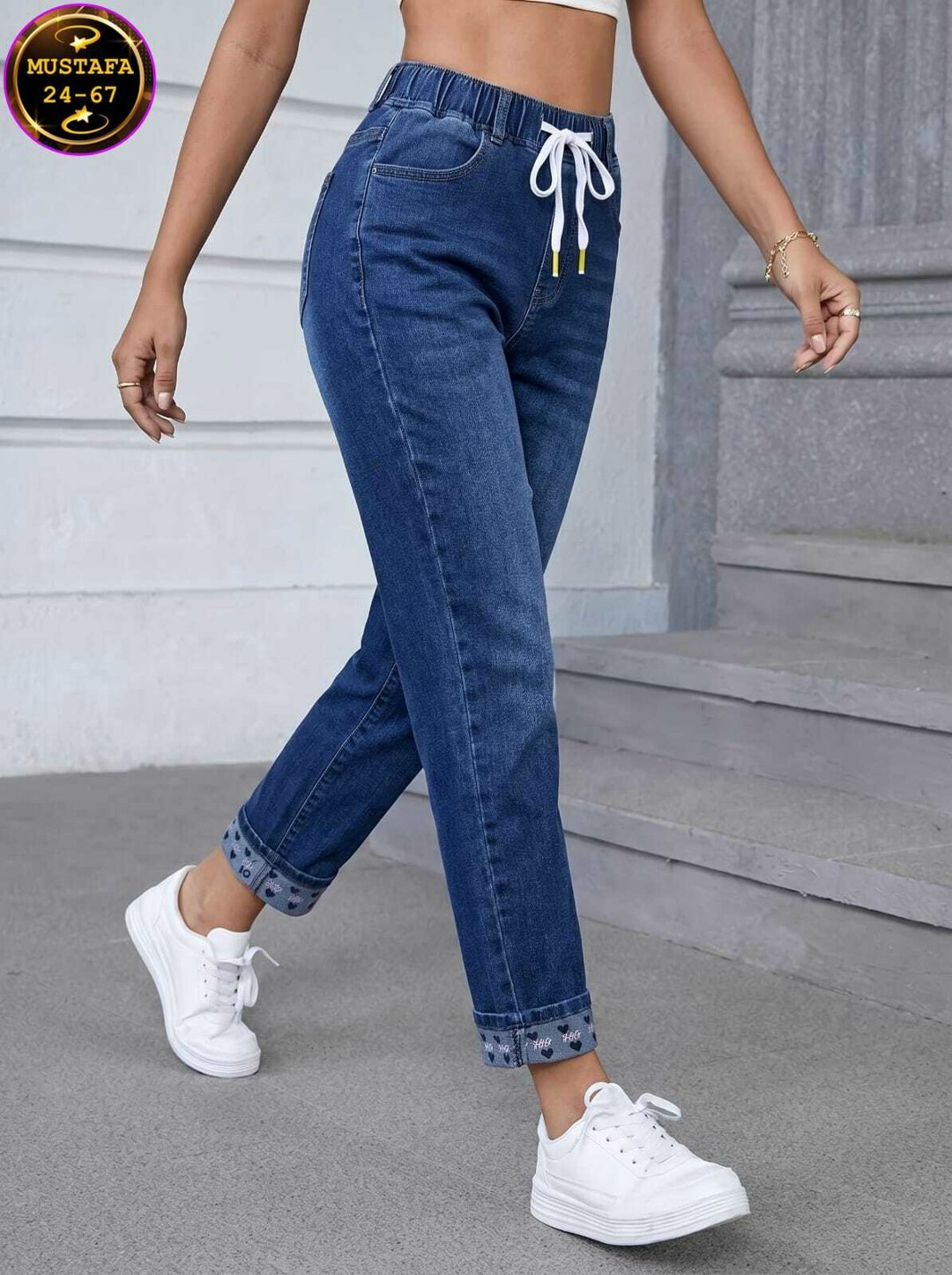 джинсы модные,модные джинсы женские,женские джинсы,джинсы бананы женские,джинсы на резинке женские