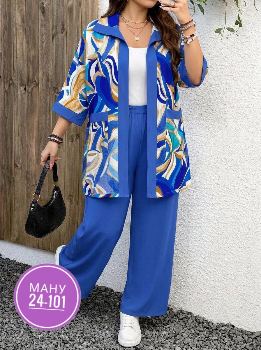 женские костюмы больших размеров,брючный костюм больших размеров,женские костюмы,летний брючный костюм женский,костюм женский тройка