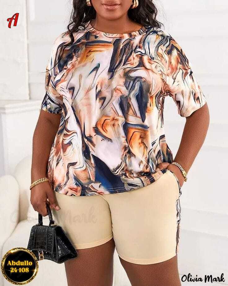 женские летние костюмы,летние костюмы,костюм женский,костюм с принтом,женский костюм с шортами